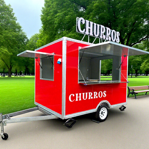<b>Concession</b> Catering Coffee Food <b>Trailers</b> Fully Equipped Van Mobile Coffee Truck Mobile Food Shop - Product Image 1