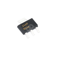 Circuit intégré régulateur linéaire LDO à faible chute de tension LM1117MPX-3.3 SOT-223, sérigraphie N05A