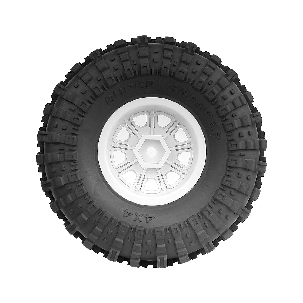 1 par/2 piezas 1/10 Rock Crawler Tire #