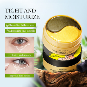 Il nuovo SADOER carbone di bambù collagene idrata stringe maschera per gli occhi idrata paste gli occhi acqua per rimuovere cerchi neri - Product Image 5