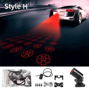 Luz antiniebla láser LED para coche, luz trasera anticolisión para vehículo, lámpara de advertencia de freno, luz antiniebla trasera para coche - Product Image 6