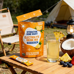 Suplemento Deportivo en Polvo, Sin Azúcar Añadido, Ingredientes Totalmente Naturales, Mezcla de Electrolitos, Proporciona Energía, Halal - Product Image 2