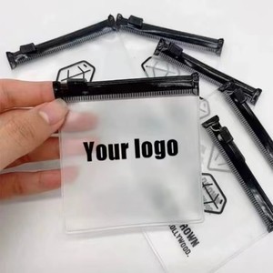 Bán Buôn trong suốt dây kéo nhỏ Pouch rõ ràng <span class=keywords><strong>PVC</strong></span> trong suốt Zip khóa nhựa túi đồ trang sức - Product Image 5