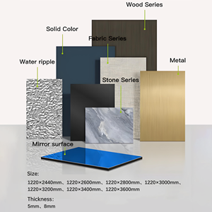 Paneles Decorativos <span class=keywords><strong>de</strong></span> Pared para Interiores <span class=keywords><strong>de</strong></span> Hotel, Sala <span class=keywords><strong>de</strong></span> Estar, <span class=keywords><strong>Serie</strong></span> Modern Skin Sensation, PVC Ignífugo, Fácil <span class=keywords><strong>de</strong></span> Limpiar, Impermeable - Product Image 5