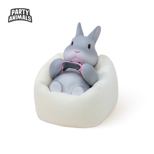 Set di 4 statuette in PVC originali e autentiche Party Animals Beast Party Serie Easy Win Seconda Edizione per Collezionisti di Giochi Steam - Product Image 6