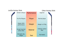 Bâtons de hockey sur glace 400G avec un bon rapport qualité-prix et une grande durabilité Hui Zhou Chine