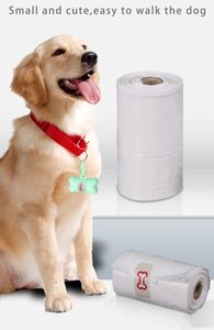 Environmentally Friendly Degradable Water-soluble Dog Poo <b>Bag</b> Cornstarch <b>Compostable</b> Dog Poop <b>Bags</b> Biodegradable Dog Waste <b>Bag</b> - Product Image 2