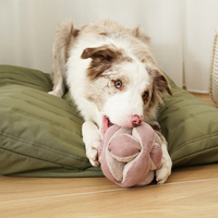 Jouets d'exercice pour chiens JIUZE, fabriqués sur mesure, écologiques, luxueux, modernes, en polyester et coton, pour soulager l'anxiété et l'entraînement