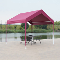 2025 nouvelles tentes de gazebo à auvent rose 10x10ft 10x20ft pour bazar Camp tente pop-up extérieure pour 8 personnes tente sur le toit