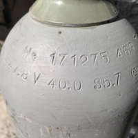 Cilindro de Helio Portátil de 15L de Flujo Rápido, Tanque de Gas Helio Vacío, Fácil de Usar para Suministro de Globos en Bodas y Cumpleaños