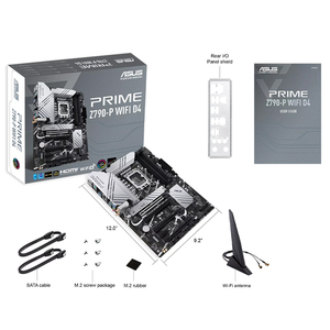 ASUS PRIME Z790-P WIFI D4 placa base soporta 128GB DDR5 memoria con Intel Socket LGA1700 para 12/13th Gen Intel Core CPU - Product Image 6
