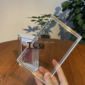 TCG Usine Personnalisé Acrylique Transparent Graded Card Case Display 1980 & 1981 <span class=keywords><strong>Nolan</strong></span> <span class=keywords><strong>Ryan</strong></span> P SA Graded Baseball Cards - Product Image 3