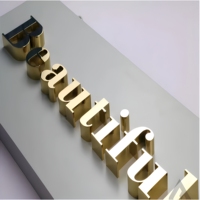 DakeSign Factory Wholesale Custom High Gloss Mirror Finish Stainless Steel Precision Letters IP65 Waterproof Park Signboard