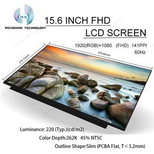 AUO harga grosir untuk 15.6 "FHD slim 30pin LCD layar TN Module Laptop tampilan Panel modul