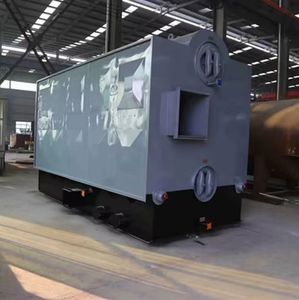 דוד קיטור ביומסה תעשייתי אופקי עם צינורות מים, מונע בשבבי עץ וחסכוני באנרגיה, עם הפעלה ידנית, לייצור חום בבתי מלון - Product Image 5