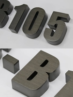DakeSign OEM Factory Direct Lettres découpées 3D en acier inoxydable personnalisables pour les constructeurs automobiles, les hôpitaux, garantie 5 ans