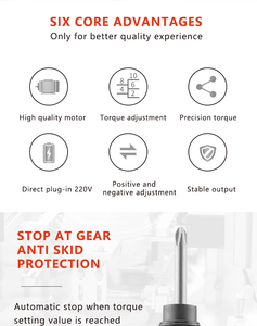<span class=keywords><strong>Destornillador</strong></span> Eléctrico Industrial y para Bricolaje OS-H5D35, Totalmente Automático, Conexión Directa AC100-240V, Ajustable, Alto Torque, Precisión, Marca Johnson - Product Image 5