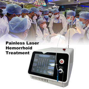 Perawatan Wasir <span class=keywords><strong>Laser</strong></span> Kelas 4 980nm 1470nm LHP Hemolaser Fistula Anal Proktologi Intravenos Urologi Mesin Bedah - Product Image 4