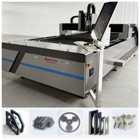 Machine de découpe laser à fibre APEX 3KW 1530 haute précision CNC Cypcut AI type portique HIWIN DWG/LAS, haute précision, épaisseur 0-50mm