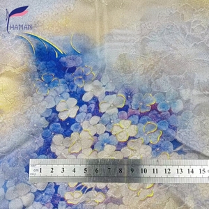 Thanh Lịch Hoa In Dệt Vải Tùy Chỉnh In Kỹ Thuật Số Cho Thời Trang Hàng May Mặc Nhà Dệt May & Áo Sơ Mi Ăn Mặc - Product Image 4