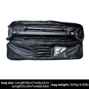 Suporte de haste dobrável de várias cabeças de estilo europeu, torre de dupla finalidade Ground <span class=keywords><strong>Spike</strong></span> <span class=keywords><strong>Rod</strong></span> Stand - Product Image 3