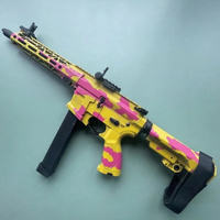 Pistola de Juguete Eléctrica MP5 ARP9 M416 AK47 P90 M4A1 MP7 para Juego de Disparos al Aire Libre, Réplica Real de Pistola de Gel CS AK