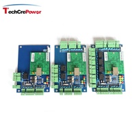 Doble 2 puerta TCP/IP de Control de acceso a la red PCB Junta Wiegand puerta Panel tablero de Control de acceso con SDK de Software libre