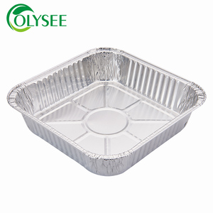 ทิ้ง8 "สแควร์อลูมิเนียมภาชนะฟอยล์เค้กกระทะ<span class=keywords><strong>3241</strong></span> - Product Image 2