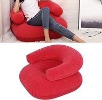 Chaise longue gonflable, confortable chaise longue gonflable simple canapé chaise gonflable pour la maison/bureau/extérieur/voyage