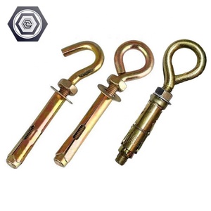 Boulon <span class=keywords><strong>d</strong></span>'expansion à œil en acier inoxydable électrogalvanisé de grade 12.9, serré à la main, avec <span class=keywords><strong>ancrage</strong></span> à manchon à œil fermé - Product Image 2