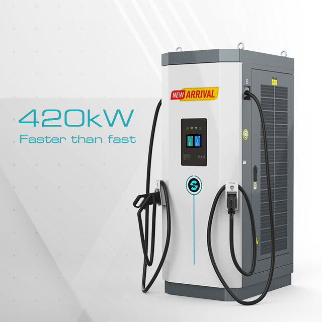 Level 3 DC Charger EV ultra Fast Charging DC 300kW Electric Car Smart Ev Charging Station Commercial EV Charger 300kW