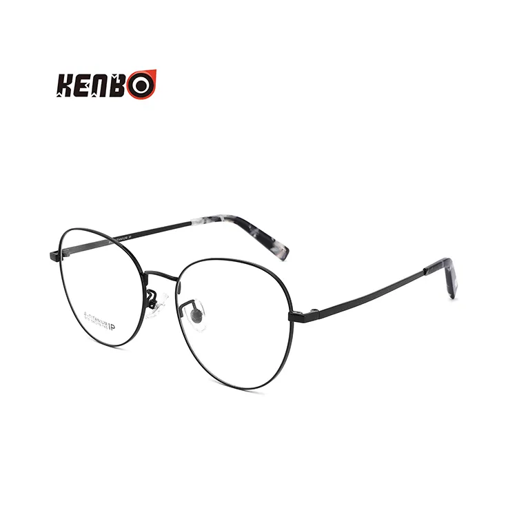 Kenbo Eyewear 2020หน่วยความจำไทเทเนียมที่มีความยืดหยุ่นกรอบแว่นตาออปติคอลแฟชั่นผู้หญิงแมวตาแก้วกรอบแว่นตา