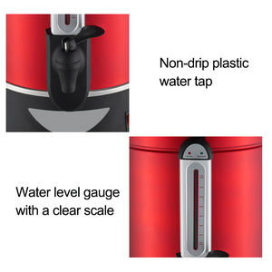 Caldera de café eléctrica, máquina de café, cafetera de buena calidad, máquina de capuchino de acero inoxidable económica, máquina de capuchino - Product Image 4