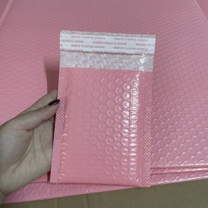 Custom Logo Black Pink <strong>Bubble</strong> Padded Envelope Mailing Bags with <strong>Bubble</strong> with Strong Adhesive <strong>Mailer</strong> for Clothing Jewelry Glass - Product Image 6