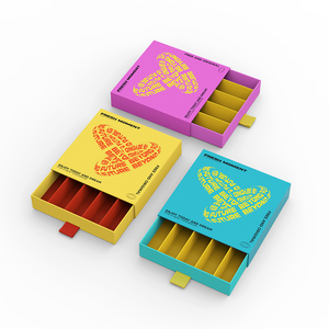Caja de Cartón Rígido con Impresión Personalizada para Empaque de Conos - Caja Deslizante con Logotipo para Accesorios de Limpieza - Product Image 1