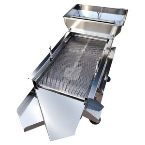 آلة فرز صناعية عالية الدقة لإزالة الشوائب، شاشة اهتزازية خطية بمحركين عالية الكفاءة - Product Image 3