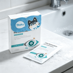 Masque de soin des <span class=keywords><strong>yeux</strong></span> à infrarouge lointain LUMIFLORA CY-07 110x135mm Poudre de fer Favorise la circulation sanguine des <span class=keywords><strong>yeux</strong></span> Soulage la fatigue oculaire - Product Image 2