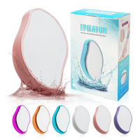 Gomme à cheveux en cristal, épilation et Exfoliation indolores pour femmes et hommes