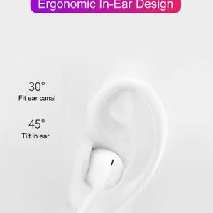 Audífonos Intrauditivos con Cable de 1.2M y Micrófono, Estéreo, para iPhone y Android, Venta al Por Mayor - Product Image 6