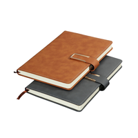 Belle A5 bureau d'affaires cahier journal et bloc-notes impression PP couverture matériel fil couture selle couture reliure