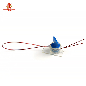 Sello de medidor de giro de agua eléctrico de seguridad de plástico sello de medidor de giro de código de barras - Product Image 2