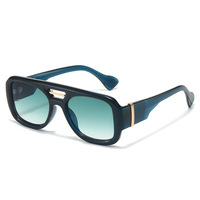 Nouvelles Lunettes de Soleil Designer 2026 Homme Femme, Double Pont Tendance, Fabrication Exquise, Fournisseur de Logo Personnalisé pour Hommes