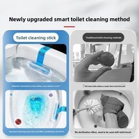 Panier suspendu automatique désodorisant et nettoyant pour toilettes, désinfecte, laisse un parfum, élimine les odeurs pour les personnes paresseuses