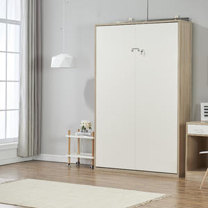 뉴 노르딕 수직 플립 머피 침대 - 공간 절약형 숨겨진 벽 침대 접이식 캐비닛 침대 - Product Image 2