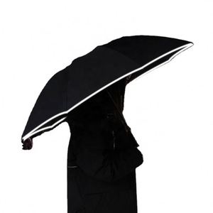 Grand parapluie réversible à ouverture et fermeture automatiques, coupe-vent, idéal pour les voyages - Product Image 4