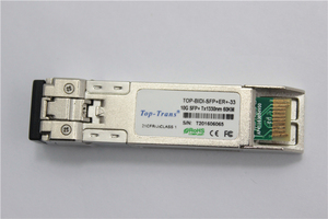 สวิตช์ไฟเบอร์ออปติก TBD-SFP+-ER27+ 10G BIDI SFP+ 1270nm TX / 1330nm 60km DOM BIDI 60km 10G BIDI-SFP+-LH-27  10G 60km BIDI Transc - Product Image 5
