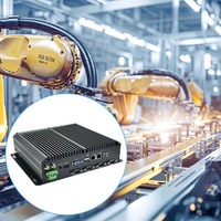 Ordinateur industriel embarqué YCT sans ventilateur COM RS232 RS485 double LAN Core I3/i5/i7 12e/13e génération Win11/Linux SATA2