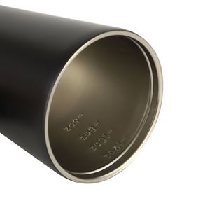 Taza de Viaje Personalizada con Logotipo, 12 oz, de Acero Inoxidable con Recubrimiento en Polvo, Taza de Café con Tapa Hermética - Product Image 3