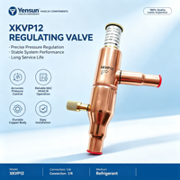 Vanne de régulation de pression évaporative en cuivre Yensun XKVP12, haute performance, manuelle et automatique, pneumatique, pour CVC – Grand stock disponible