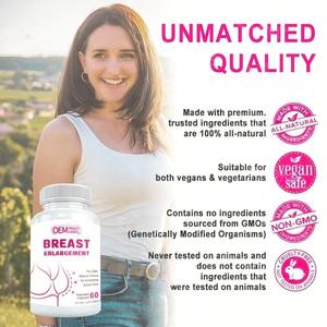 Capsule OEM Naturali per Rassodamento e Ingrandimento del <span class=keywords><strong>Seno</strong></span> |   Pillole Ormonali per il <span class=keywords><strong>Seno</strong></span> Femminile, 60 Capsule - Product Image 4